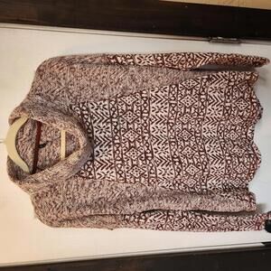 North River Women's Cowl Neck Sweater Size Large